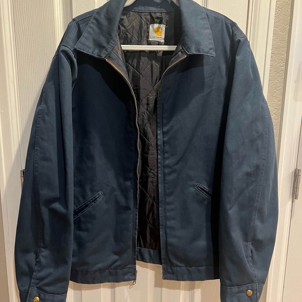 Carhartt Men's Deep Blue Lightweight Jacket , no size or materials tags